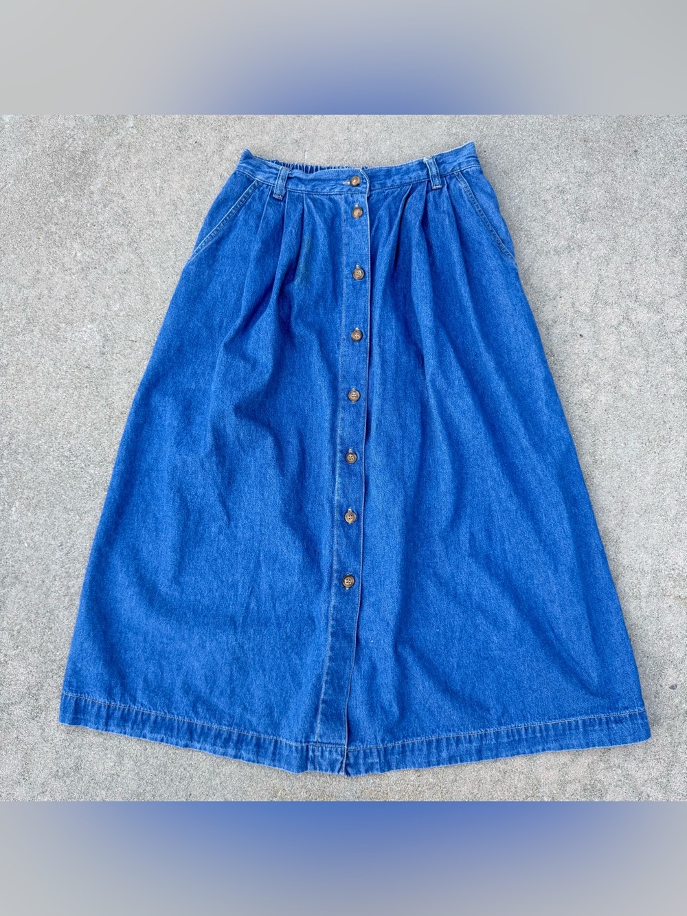 Vintage Denim Skirt